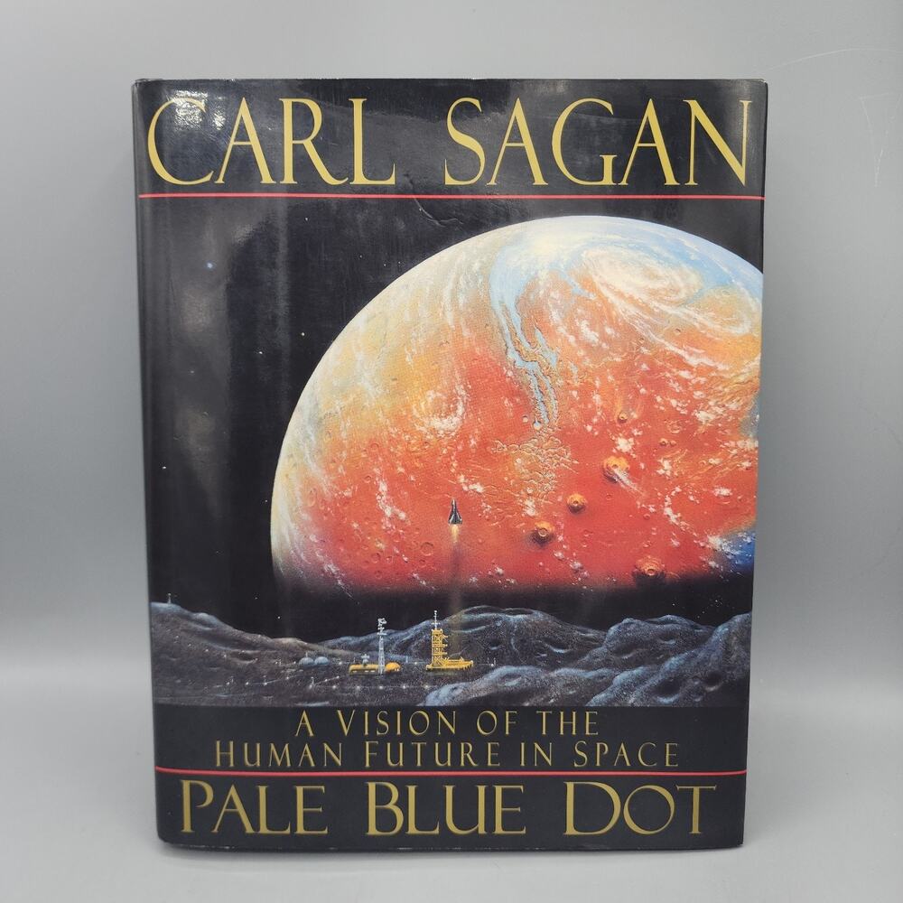 Pale Blue Dot A Vision Of The Human by Carl Sagan 1994 First Edition HC & DJ